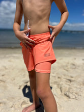 Boys Burnt Horizon anti-chafe lined boardshorts - Thirsty Threads