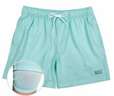 Mens Aqua anti-chafe lined boardshorts - Thirsty Threads
