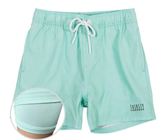Boys Aqua anti-chafe lined boardshorts - Thirsty Threads 