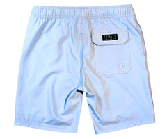 Boys Light Blue anti-chafe lined boardshorts - Thirsty Threads 