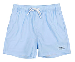 Boys Light Blue anti-chafe lined boardshorts - Thirsty Threads 