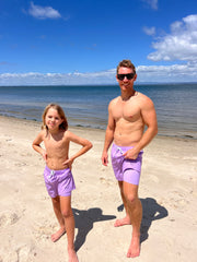 Boys Jacaranda anti-chafe lined boardshorts - Thirsty Threads 