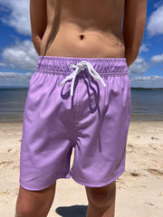Boys Jacaranda anti-chafe lined boardshorts - Thirsty Threads 