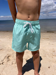 Boys Aqua anti-chafe lined boardshorts - Thirsty Threads 