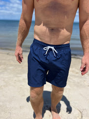 Mens Lined Boardshorts - Midnight