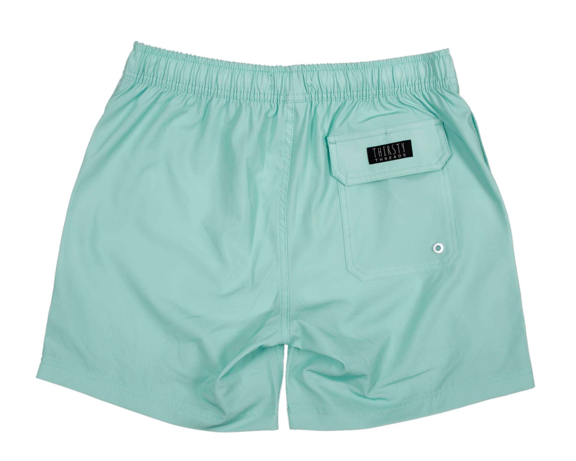 Mens Lined Boardshorts - Ningaloo Blue