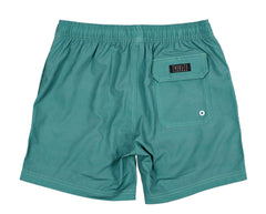 Mens Lined Boardshorts - Aussie Green
