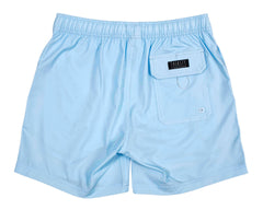 Mens Light Blue anti-chafe lined boardshorts - Thirsty Threads 