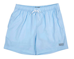 Mens Light Blue anti-chafe lined boardshorts - Thirsty Threads 