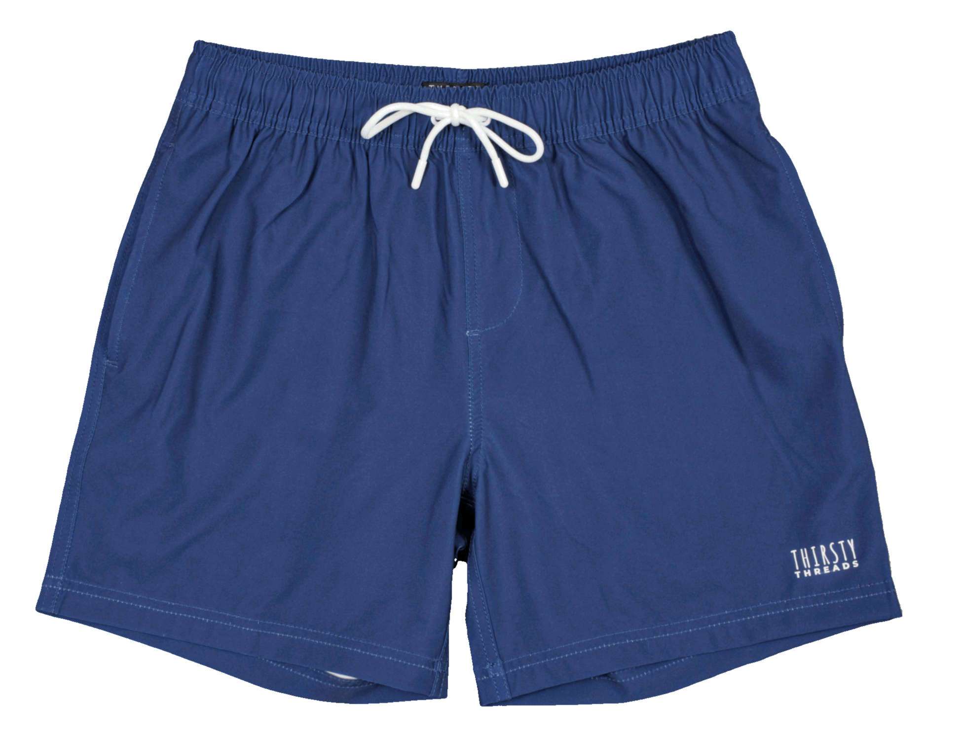 Mens Lined Boardshorts - Midnight