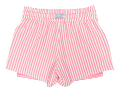 Girls' Hybrid Boardshorts - Pink Stripe