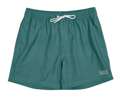 Mens Dark Green anti-chafe lined boardshorts - Thirsty Threads 