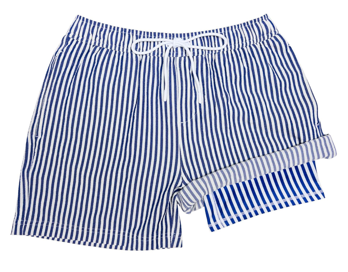 Men's Hybrid Boardshorts - Pacific Stripe