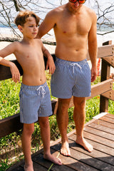 Men's Hybrid Boardshorts - Pacific Stripe
