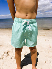 Boys' Hybrid Boardshorts - Aqua