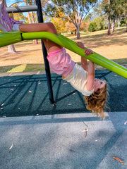 Girls' Hybrid Boardshorts - Pink Stripe