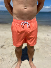 Men's Hybrid Boardshorts - Burnt Horizon