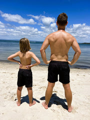 Men's Hybrid Boardshorts - Charcoal