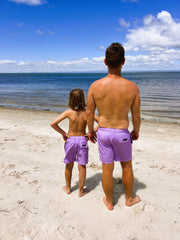 Men's Hybrid Boardshorts - Jacaranda