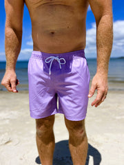 Men's Hybrid Boardshorts - Jacaranda