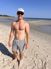 Men's Hybrid Boardshorts - Midnight Stripe