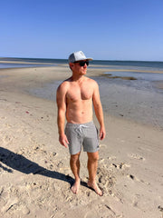 Men's Hybrid Boardshorts - Midnight Stripe